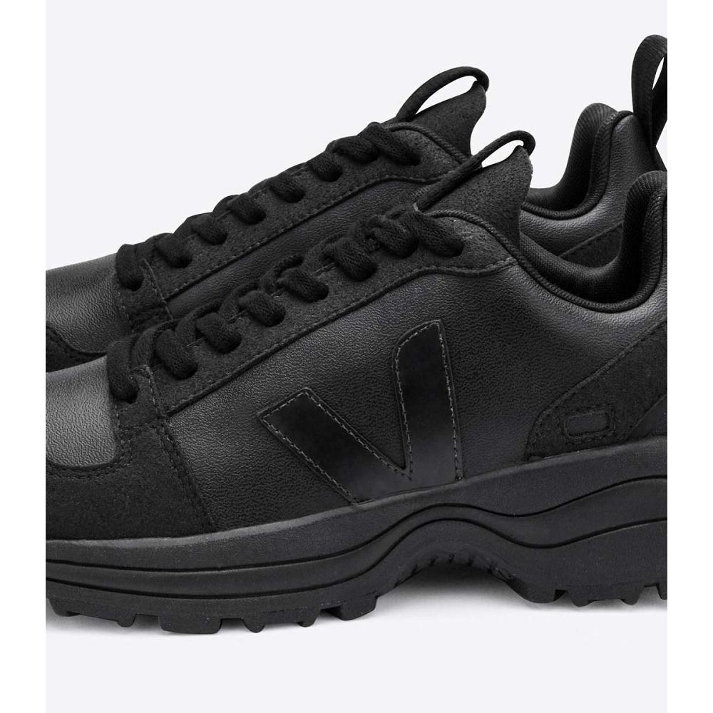 Men's Veja VENTURI VEJA X RICK OWENS Running Shoes Black | ZA 150LIS